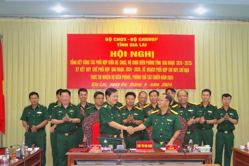 Gia Lai tổng kết công tác phối hợp thực hiện nhiệm vụ biên phòng