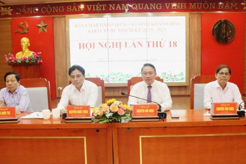 Hội nghị Tỉnh ủy Khánh Hòa lần thứ 18: Tập trung đánh giá tình hình phát triển kinh tế - xã hội quý I và phương hướng nhiệm vụ quý II năm 2024
