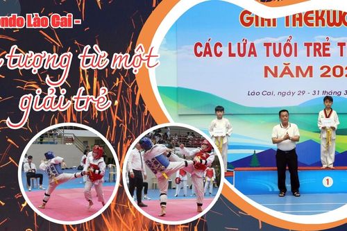 Taekwondo Lào Cai - ấn tượng từ một giải trẻ