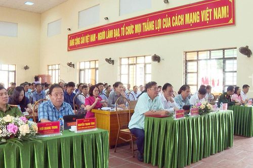 Lãnh đạo TP. Phổ Yên đối thoại với cán bộ, nhân dân phường Tiên Phong