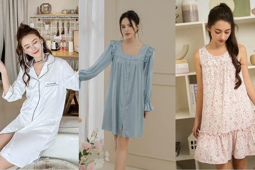 Các mẫu váy mặc ở nhà giúp bạn nữ trẻ trung, đáng yêu