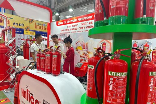 Sản phẩm PCCC của Firefront Việt Nam tạo ấn tượng tại VIETNAM EXPO 2024
