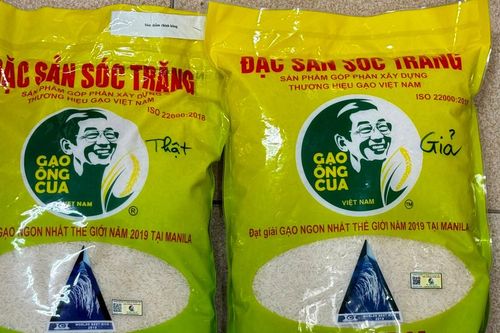 Hà Nội: Phát hiện 6 cơ sở kinh doanh gạo có dấu hiệu giả mạo thương hiệu