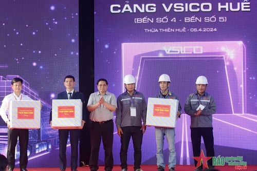 Thủ tướng Phạm Minh Chính dự Lễ khởi công một số dự án trọng điểm tại tỉnh Thừa Thiên Huế