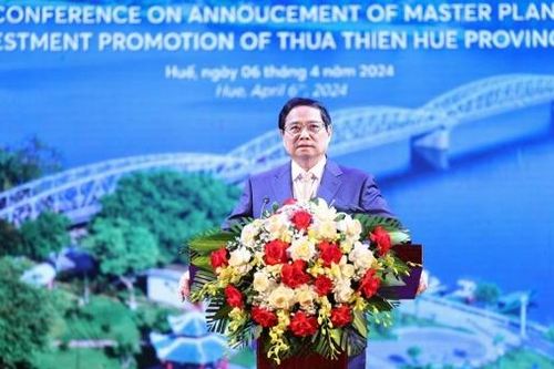 Thủ tướng dự Hội nghị công bố Quy hoạch tỉnh Thừa Thiên Huế thời kỳ 2021-2030, tầm nhìn đến năm 2050