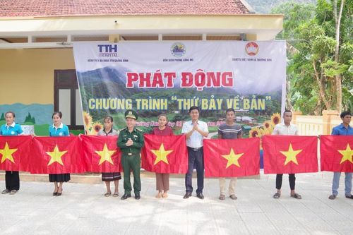 BĐBP Quảng Bình phát động Chương trình 'Thứ Bảy về bản'