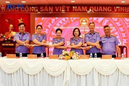 VKSND TP Hồ Chí Minh tổ chức ký kết giao ước của các Khối thi đua