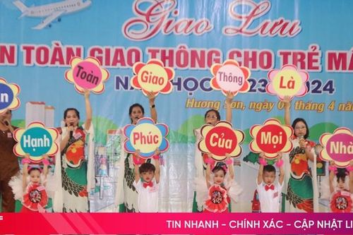 Cùng trẻ mầm non tìm hiểu kiến thức an toàn giao thông