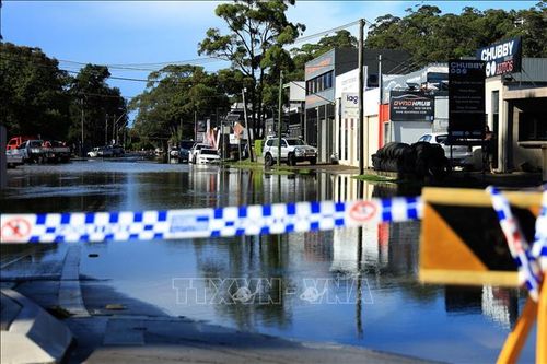Cứu hộ trên 150 người ở vùng lụt miền Đông Australia