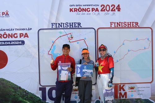 Khai mạc giải chạy Krông Pa Half Marathon 2024
