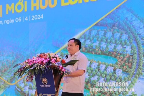 Khởi công dự án khu đô thị mới Hữu Lũng