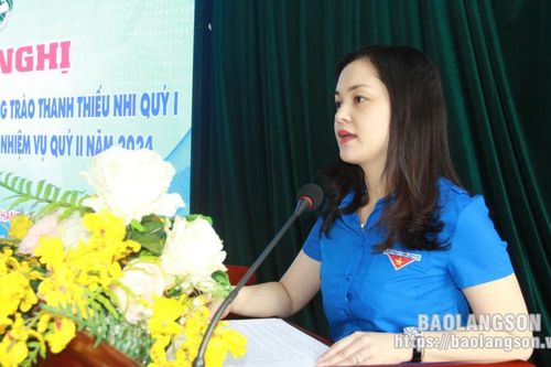 Tỉnh đoàn Lạng Sơn: Sơ kết công tác Đoàn và phong trào thanh thiếu nhi quý I