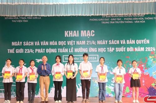 Ngày sách và văn hóa đọc Việt Nam năm 2024 tại huyện Yên Châu