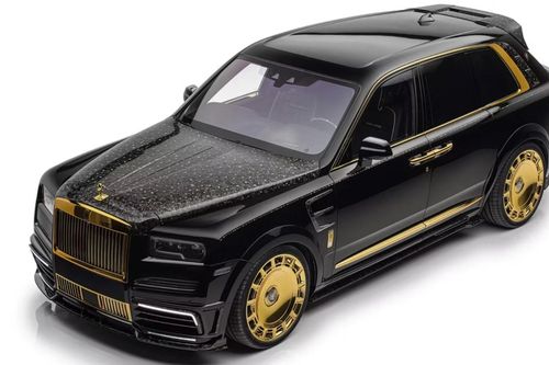 Đỉnh cao của Mansory - Rolls-Royce Cullinan với sợi carbon dát vàng thật