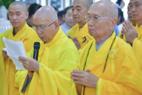 Lời khải bạch của tông phong Vạn Đức tưởng niệm 10 năm Đại lão Hòa thượng Thích Trí Tịnh viên tịch