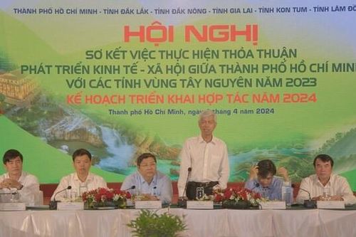 TP.HCM ký thỏa thuận hợp tác phát triển kinh tế xã hội với các tỉnh vùng Tây Nguyên