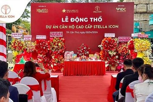 Kita Invest tổ chức Lễ động thổ phân khu Stella Icon thuộc Đại đô thị Ngôi sao Stella Mega City