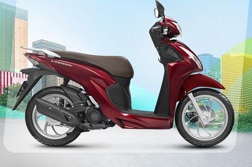 Bảng giá xe máy Vision mới nhất tháng 4/2024