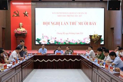 Chương Mỹ tập trung giải phóng mặt bằng, thi công quốc lộ 6