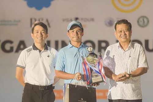 Nguyễn Tuấn Anh vô địch Giải golf VGA Junior Tour 2024