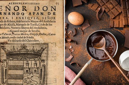 Sách cổ 400 năm về chocolate