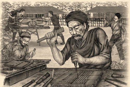 Kho chứa sách từ thời Lý