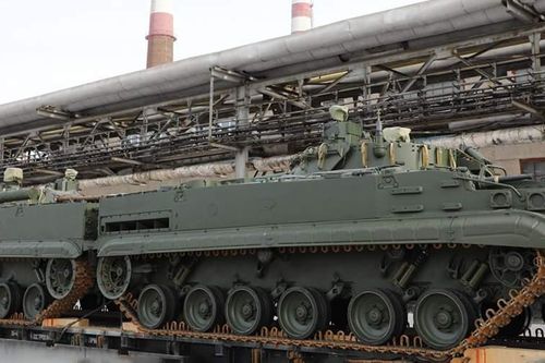 Video lô xe chiến đấu bộ binh BMP-3 được bàn giao