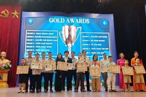 Vinh danh HS giành huy chương thi tìm kiếm tài năng toán học quốc tế 2024