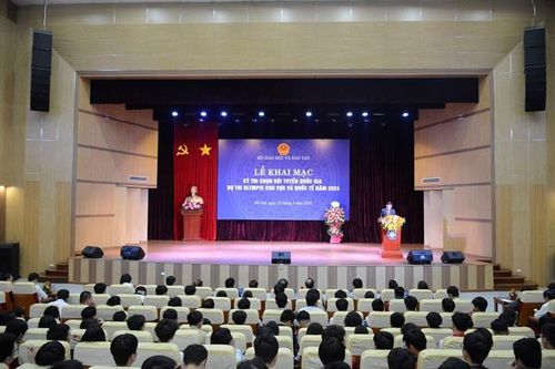 37 học sinh đại diện Việt Nam thi Olympic quốc tế và khu vực năm 2024