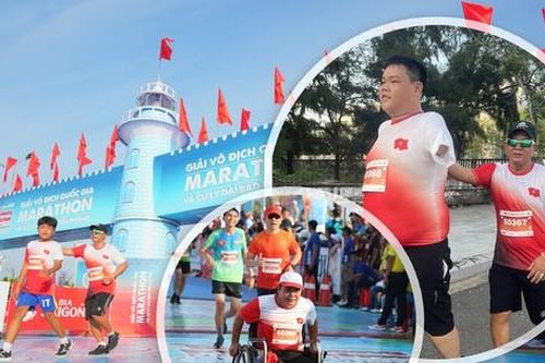 Những người khuyết tật ở Tiền Phong Marathon 2024: Tới để truyền ngọn lửa
