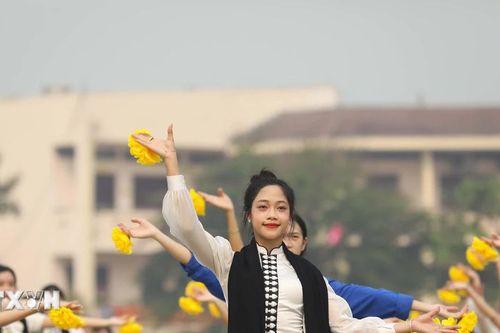 Công diễn dân vũ, điệu nhảy đường phố chào mừng Chiến thắng Điện Biên Phủ