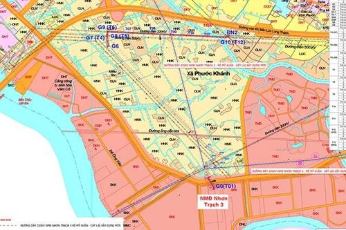 Phê duyệt chủ trương đầu tư Dự án Đường dây 220kV Nhà máy điện Nhơn Trạch 3 - rẽ Mỹ Xuân - Cát Lái