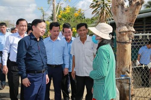 Tiền Giang không để người dân thiếu nước sạch sử dụng trong mùa khô