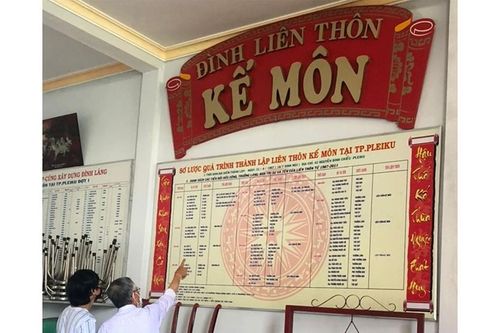 Ngôi đình 'vàng' ở Pleiku