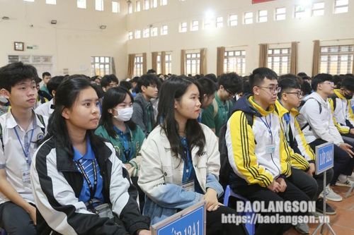 Trên 300 học sinh được tuyên truyền về công tác tuyển sinh Công an Nhân dân năm 2024