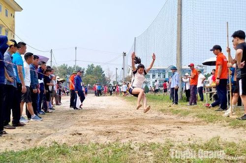 Dấu ấn ngày hội thể thao học đường