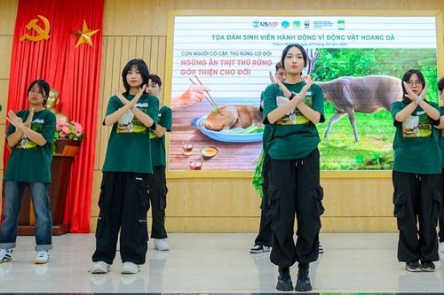 Tuổi trẻ với sứ mệnh bảo tồn động vật hoang dã