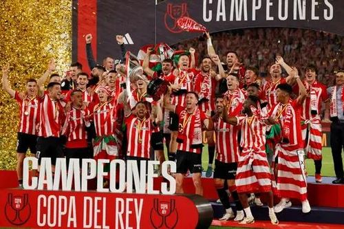 Athletic Bilbao đăng quang Cúp Nhà vua sau 40 năm chờ đợi