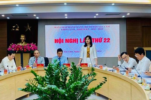 Gia Lâm phấn đấu hoàn thành 100% mục tiêu, chỉ tiêu nhiệm kỳ trong năm 2024