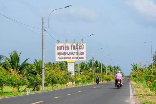 Công nhận huyện Trà Cú (Trà Vinh) đạt chuẩn nông thôn mới