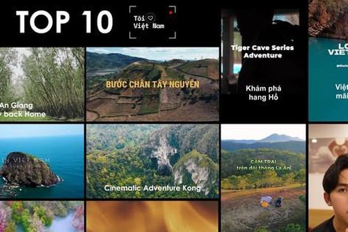 10 clip xuất sắc vào vòng chung khảo Cuộc thi 'Tôi yêu Việt Nam'