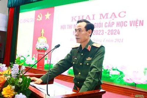 Học viện Hậu cần khai mạc Hội thi nhà giáo giỏi năm học 2023-2024