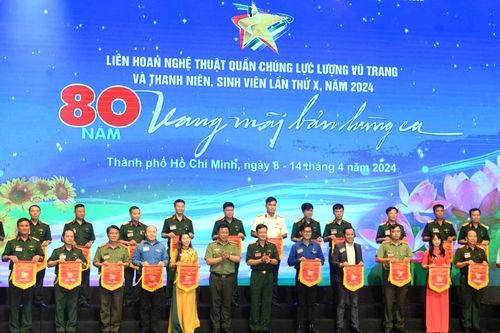 Khai mạc Liên hoan Nghệ thuật quần chúng, lực lượng vũ trang, thanh niên, sinh viên lần thứ 10
