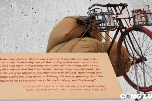 Chiếc xe đạp thồ của dân công Thanh Hóa trong Chiến dịch Điện Biên Phủ