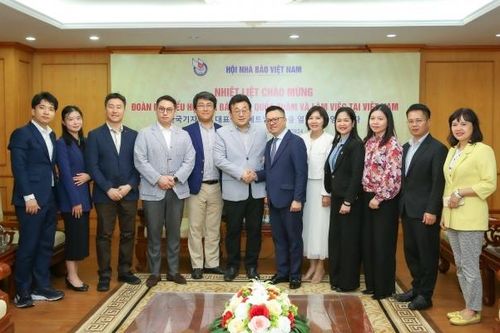 Mở rộng không gian hợp tác giữa Hội Nhà báo Việt Nam - Hội Nhà báo Hàn Quốc