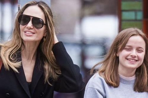 Con gái út của Angelina Jolie và Brad Pitt càng lớn càng xinh