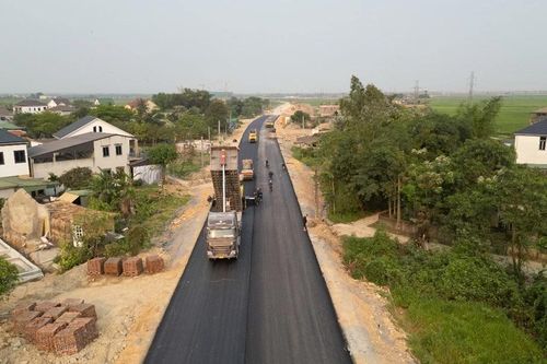 Đường Nguyễn Sỹ Sách kéo dài mở rộng lên đến 70m, từ thành phố Vinh đến ven sông Lam chỉ còn 8 phút lái xe