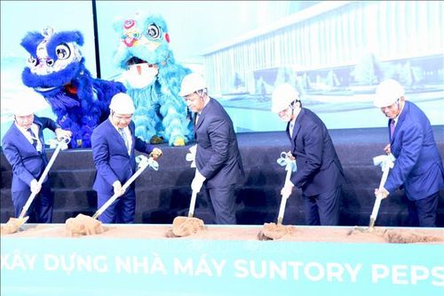 Khởi công xây dựng nhà máy lớn nhất của Suntory PepsiCo ở khu vực châu Á