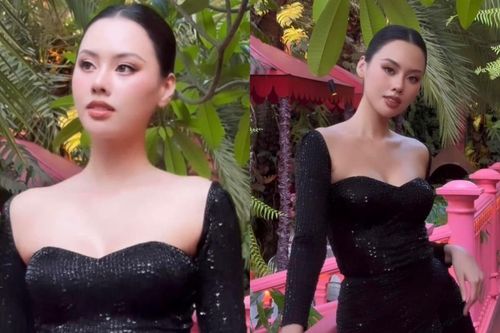 Á hậu Việt bất ngờ xuất hiện với gương mặt sưng, nghi vấn can thiệp 'dao kéo'