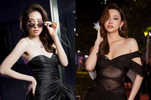 Lương Thùy Linh 'đụng hàng' món phụ kiện này của Tiểu Vy trên thảm đỏ